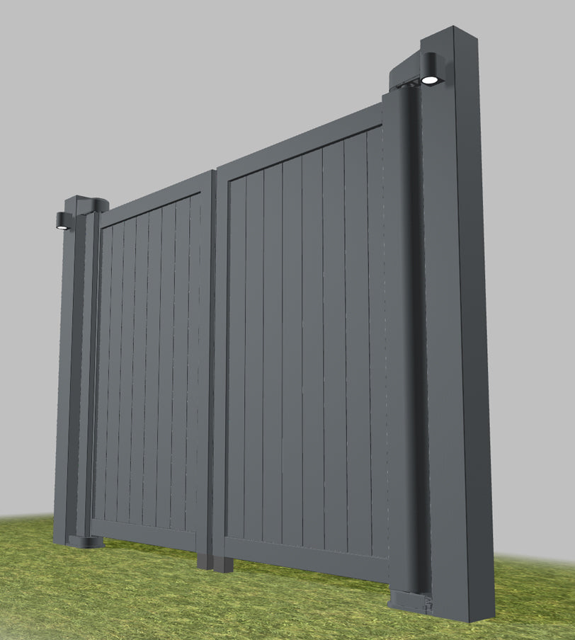 Geautomatiseerde draaipoort Modius Invisio